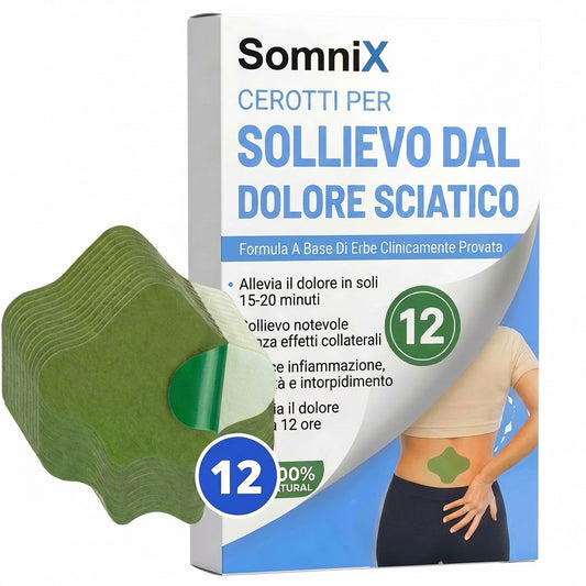 Cerotti per alleviare il dolore lombare e sciatico