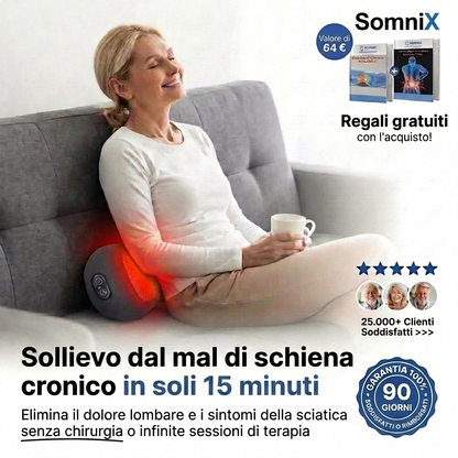 SomniX™ Pro — Massaggiatore Terapeutico Tripla Fusione