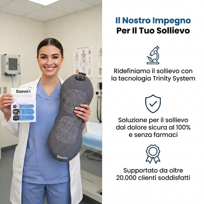 SomniX™ Pro — Massaggiatore Terapeutico Tripla Fusione