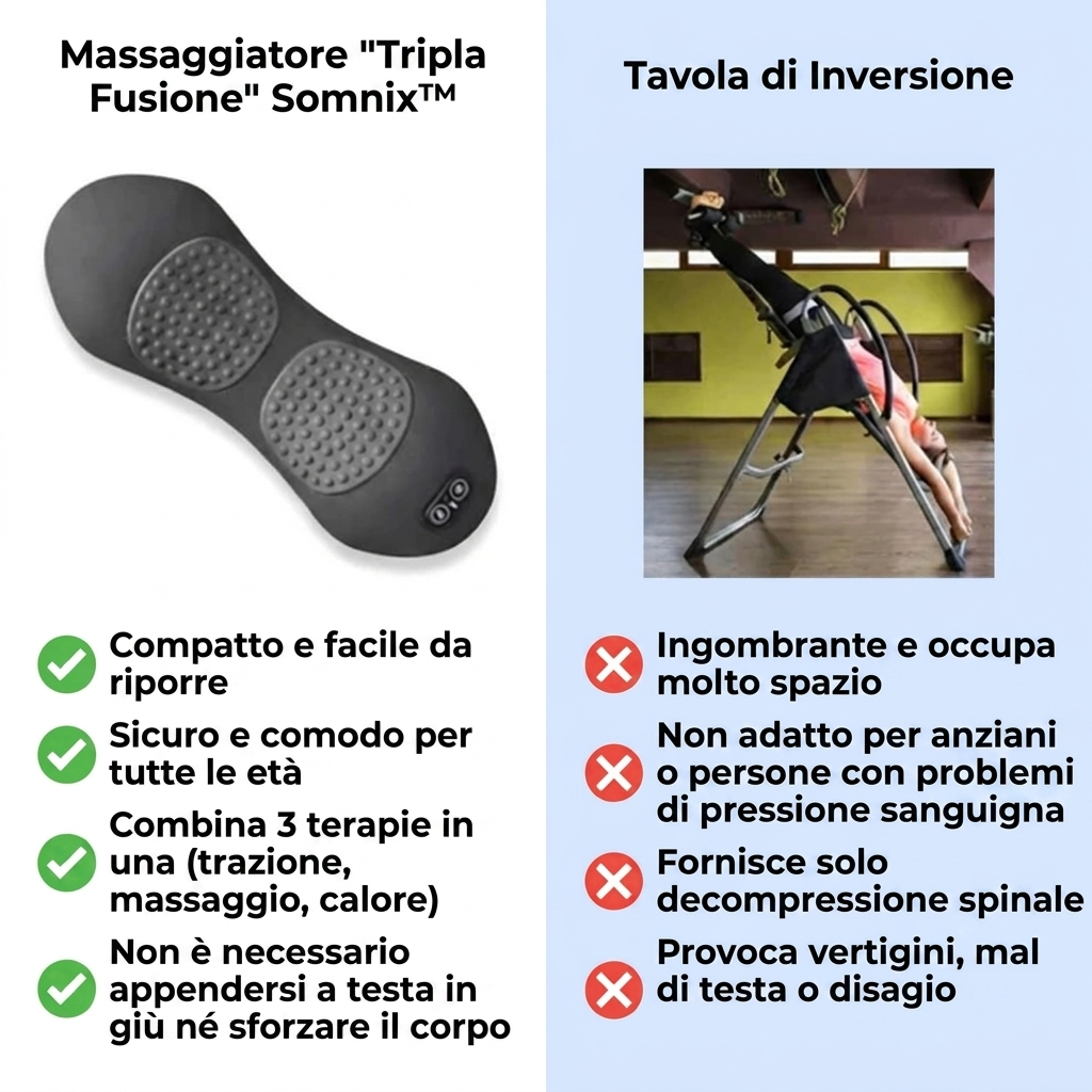 SomniX™ Pro — Massaggiatore Terapeutico Tripla Fusione