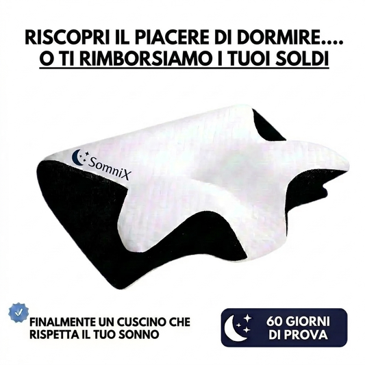 Cuscino cervicale ergonomico